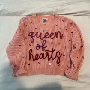 Queen of Sparkles “Queen of Hearts” sweatshirt
